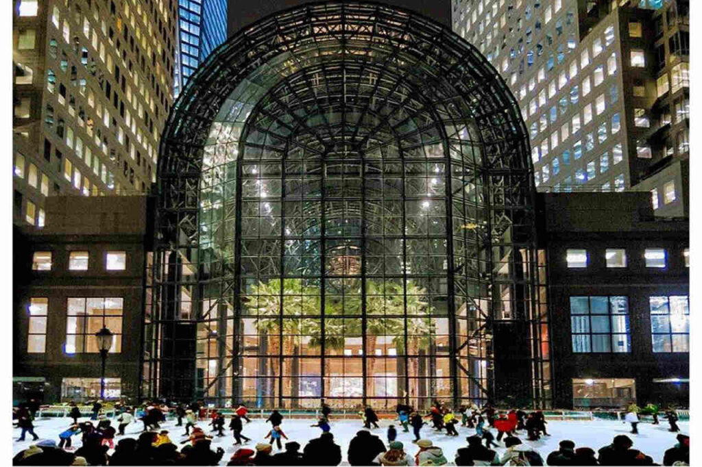 The Rink at Brookfield Place in NYC