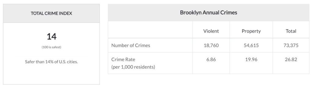 Brooklyn Crime Data
