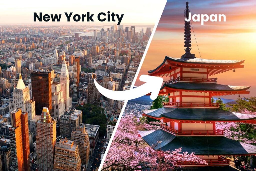 From New York to Japan