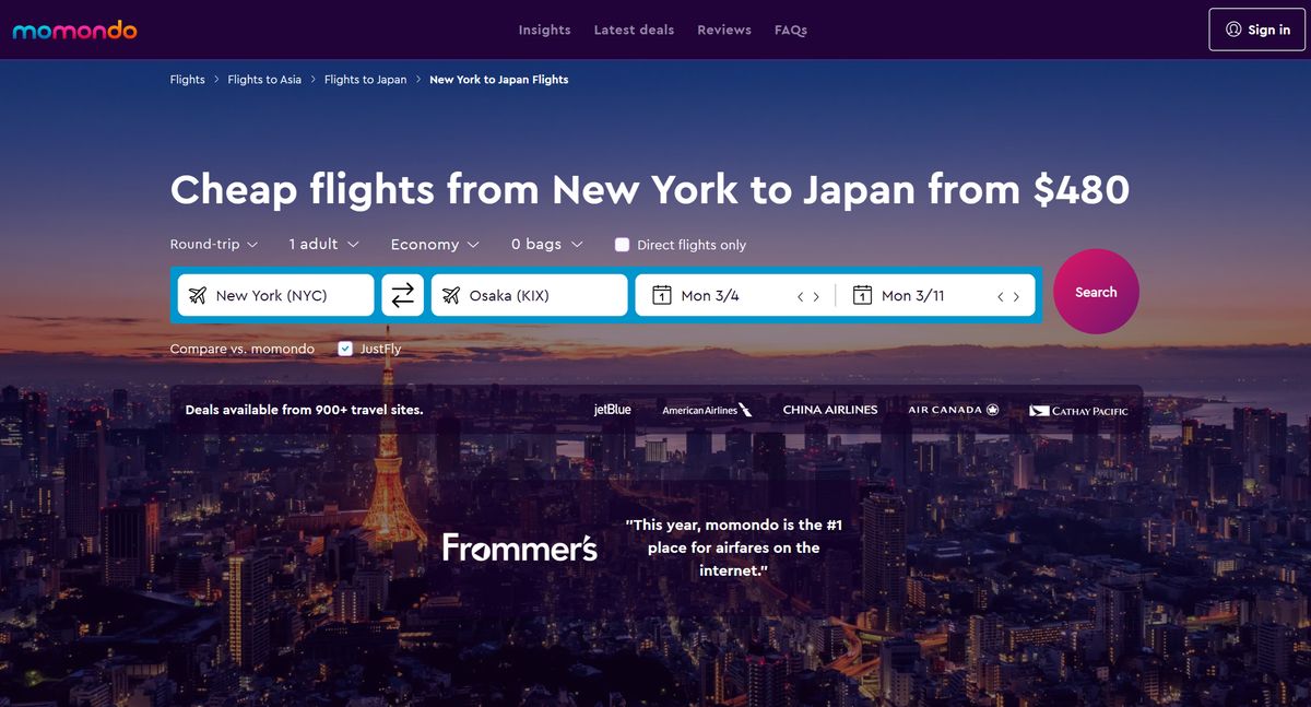 From New York to Japan: 10 Best Flight Options Explored