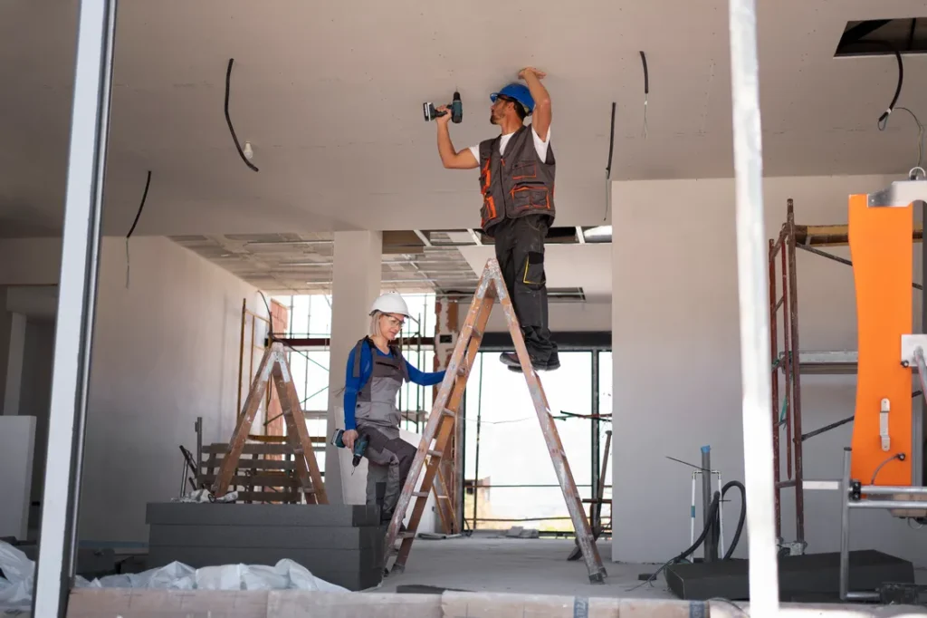 Renovating an apartment